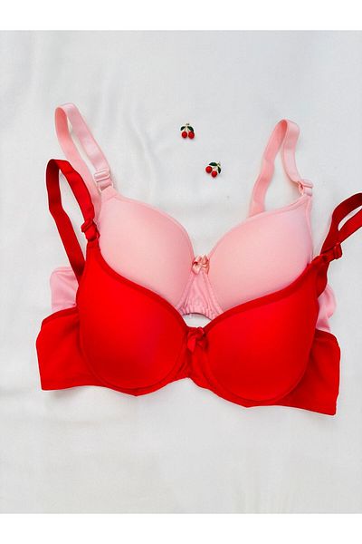 İNKO İÇ GİYİM Economical Underwire Non-Filling 2-Piece Push-Up Bra