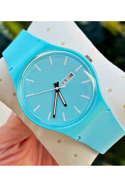 Weluxa Phosphorescent Scorpion Yelkovan Unisex Wristwatch with Silicone Band Calendar