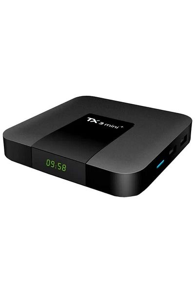 TECHSTAR Mini PC Tv Box Techstar® TX3 Mini+, Quad Core Amlogic S905X2 Processor, Android 11, UHD 4K, 4GB RAM,