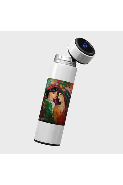 ZERYA Mem U Zin Designed Thermos - Mem with Zin Picture Thermos
