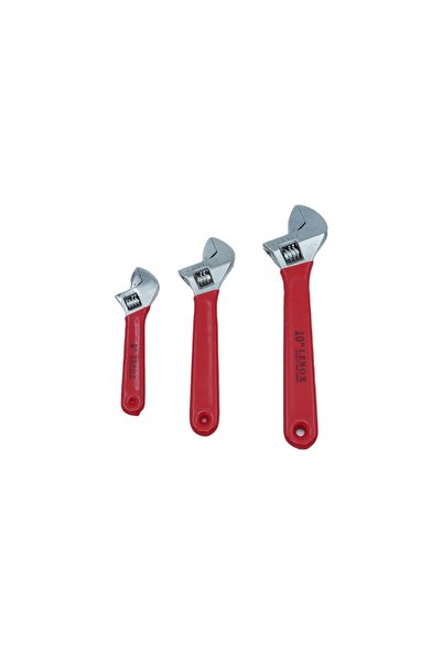 Lenox Tools 3-Piece Adjustable Spanner Frog Key Set No 6-8-10