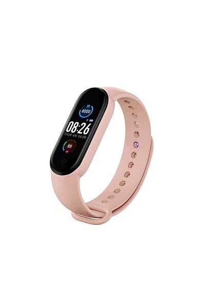 TECHSTAR ® M5 Fitness Bracelet, 1.14" Inch Tft Screen, Bluetooth 4.0, Ip66, Blood Pressure, Pulse, Ox
