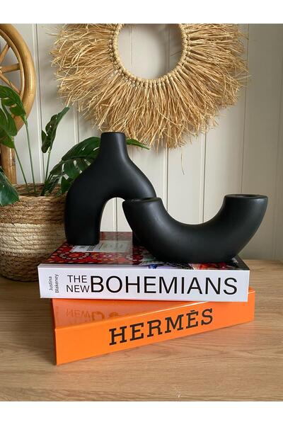 Porselian Vază boemă Holezon și jumătate de inel Vază de o singură culoare