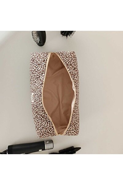 TALL WAY XL розмір - дорожня сумка для всіх ваших засобів для укладання волосся з леопардовим візерунком