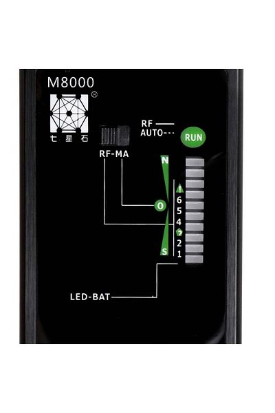 TECHSTAR ® M8000 Spy Detector, Professional, Detects Cameras, Gsm Devices, Microphones, Gps Locators,