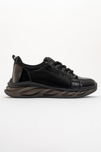 GOSSİP TEAM Black Piano Black a Quality Comfortable Women's Sneaker