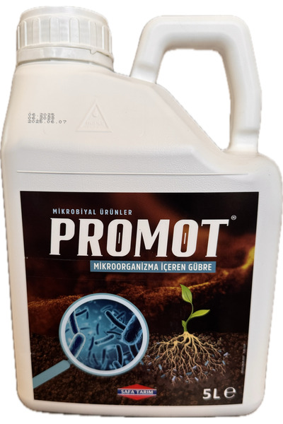 Safa Tarım PROMOT MİKROBİYAL MİKROORGANİZMA CANLI ORGANİZMA BACİLLUS SUBTİLİS 5 LT