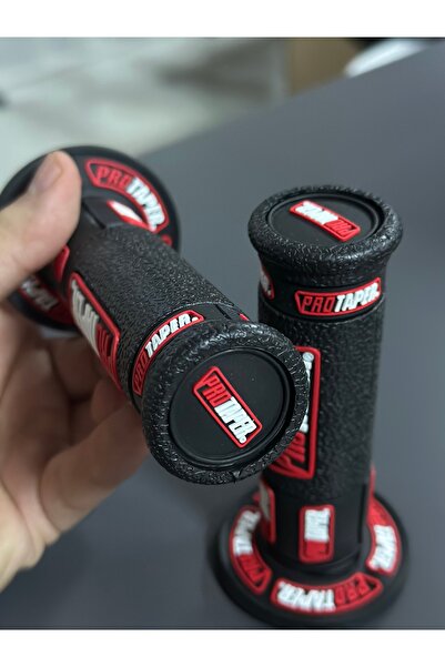 RS2 Protaper Yeni Üst Kalite KIRMIZI Motosiklet Elcik (GİDON EL TUTAMAÇLARI) ...