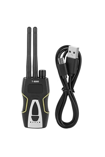 TECHSTAR ® T8000 Spy Detector, Professional, Detects Cameras, Microphones, GPS Locators, Voice Record