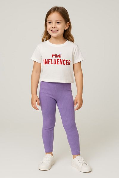Oz Baby Girl's Summer Tights Top and Bottom Set