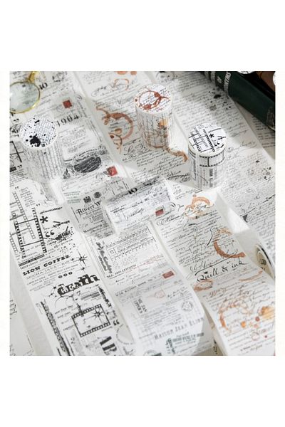 İthal H3-3M Background Washi Tape - Number : 1