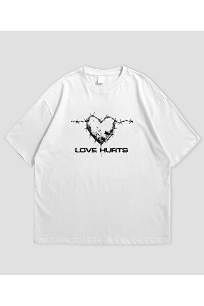 SVART WEAR Tricou oversize unisex Love Hurts