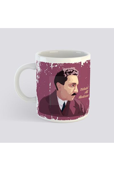 ZERYA Celadet Ali Bedirxan Mug - Celadet Ali Bedirhan Mug Cup