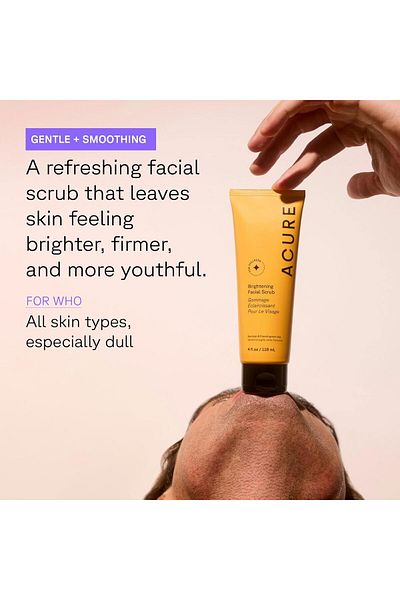ACURE Acure Brightening Facial Scrub, 118 ml