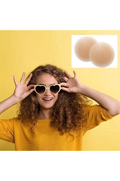 Genel Markalar Silikon Göğüs Ucu Kapatıcı Gizleyici Bant Aparat Nipple Pad