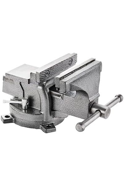 Lawazim 5-Inch Vice Bench – Heavy-Duty Clamp with Fixed Base, Quick Release for Wood & Metal Work