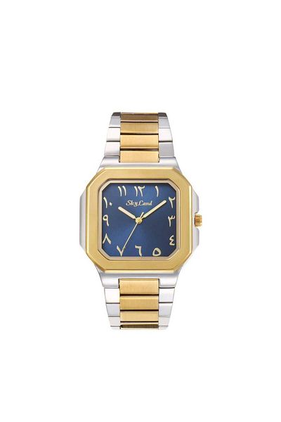 Skyland Men's watch with Arabic numerals and bracelet in stainless steel, inspired by the new Patek Philippe
