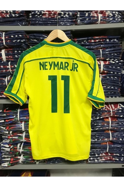 After Party Brazil National Team 98 World Cup Neymar Jr Nostalgia Jersey Vs Sports Singlet