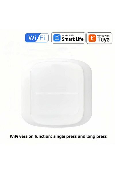 Choice WiFi Version Tuya Smart WiFi/Zigbee Switch Push Button Switch 2 Gang 6 Scene Wireless Smart Home Rem