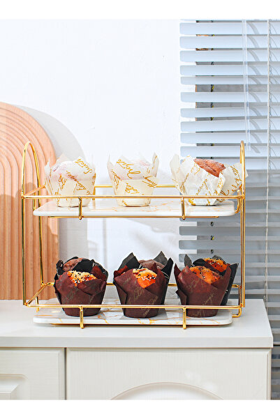 sharpdo Simple Modern Metal Table Rack Household Multi-Purpose Storage Rack Ornaments