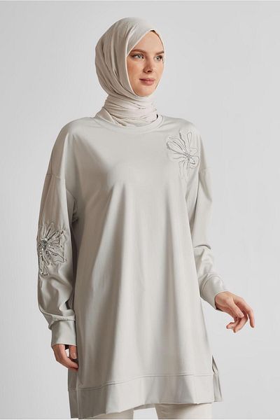 Alvina Chain ​​Detail Track Suit Tunic 44638