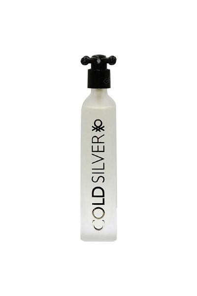 Benetton Cold Silver Eau De Toilette For Men 100ml