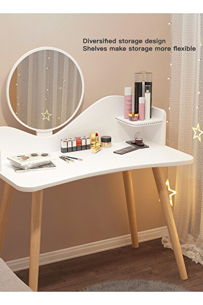 sharpdo Simple Small Dressing Table Ultra Small Storage Integrated Dressing Table
