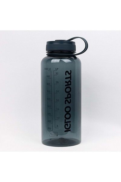 IGLOO Bpa-Free Sports Tritan 1.1 Liter Water Bottle Flask Black