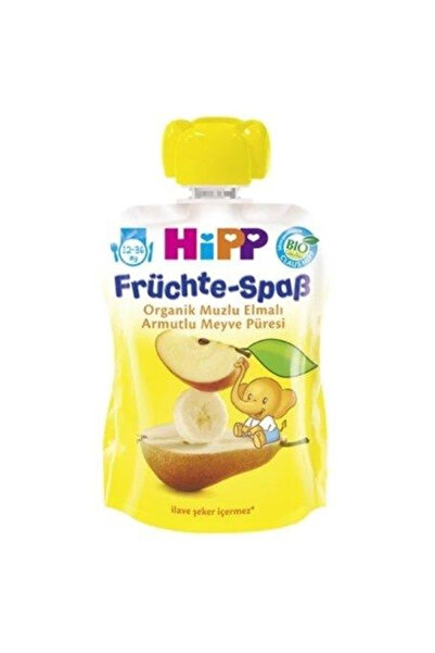 İsmiyle Al Znv Mey Import ®   Organic Banana Apple Pear Fruit Puree 100 Gr Zn...
