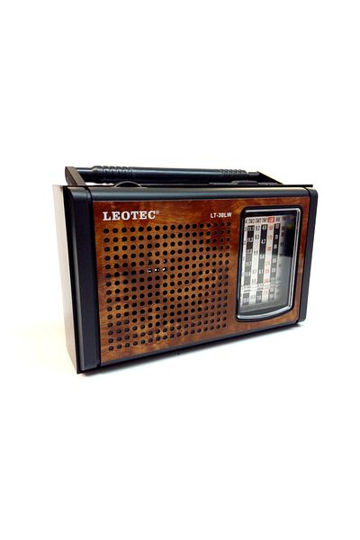leotec Leotec LT-30lw radio with 8 radio bands, 220v power supply and batteries