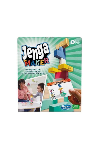 Mevsimbir Bfs Nessiworld F4528 Hasbro Gaming - Jenga Maker +8 Years