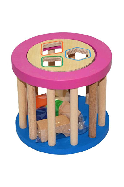 Belle Fusion BFS بلاي وود أسطوانة خشبية تعليمية Bultak