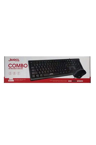 jedel Office Kit Optical Keyboard + 3D Mouse