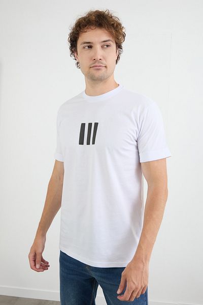 Fulla Moda Μπλουζάκι με στάμπα με λαιμόκοψη
