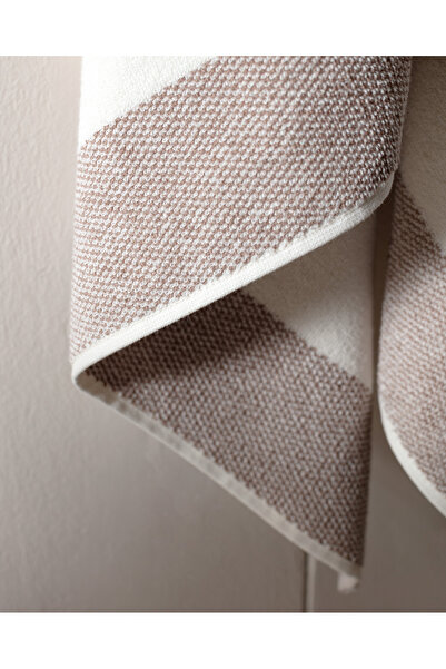 Madame Coco Eden 100% бавовняний банний рушник - бежевий - 75x150 см