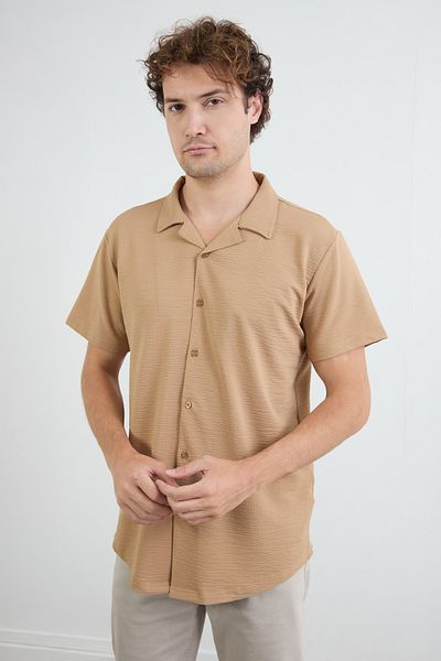 Fulla Moda Βασικό πουκάμισο με κουμπιά