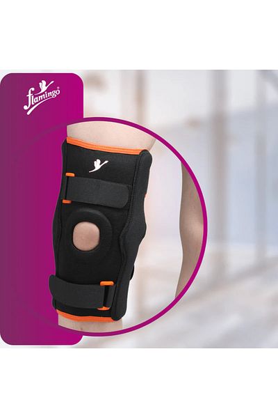 Flamingo Gel Bi-Axle Hinged Knee Cap XL