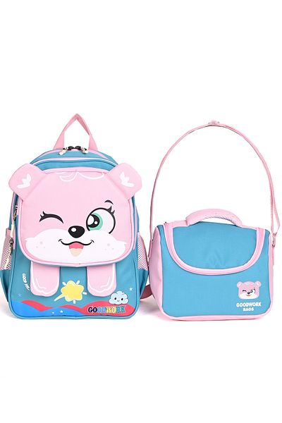 Wander 2's Kindergarten and 1St School and Lunch Bag Set for Grades – Cute Character Design