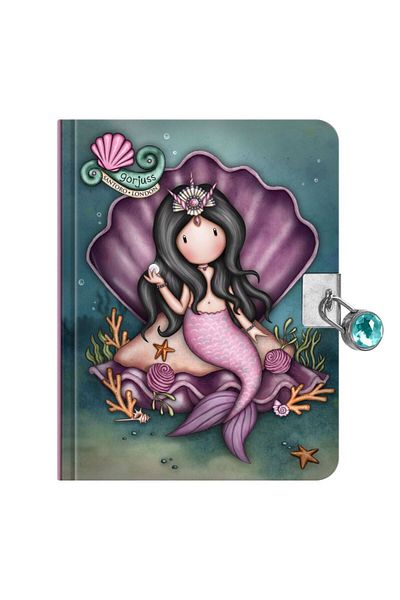 Santoro Gorjuss Notebook Santoro Gorjuss Making Waves, The World Is Your Oyster, 12.6 x 16.2 x 2.8 cm