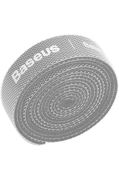Baseus Cable Tidy Management Velcro Strap, 3m Reusable Hook & Loop Tape, Strong Grip Organizer for T