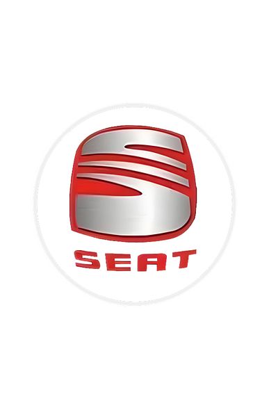 EarthKeepers Set de 2 holograme LED THK, logo Seat pentru ușile mașinii, comutator inteligent cu senzor, proiecție HD