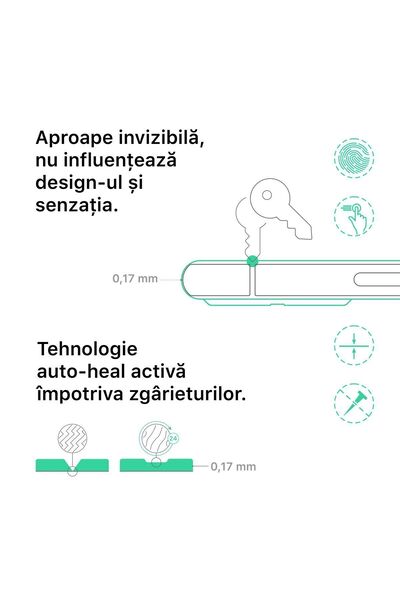 Alien Surface Folie de protecție pentru ecran 1+2 bucăți pentru Apple Watch Ultra 2, 49mm