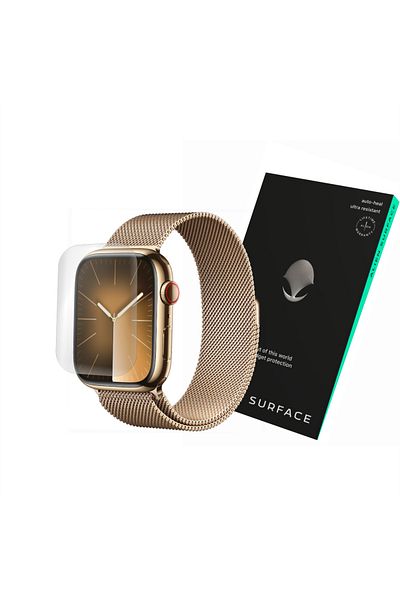 Alien Surface Screen protector 1+2 pieces for Apple Watch 9, 45mm