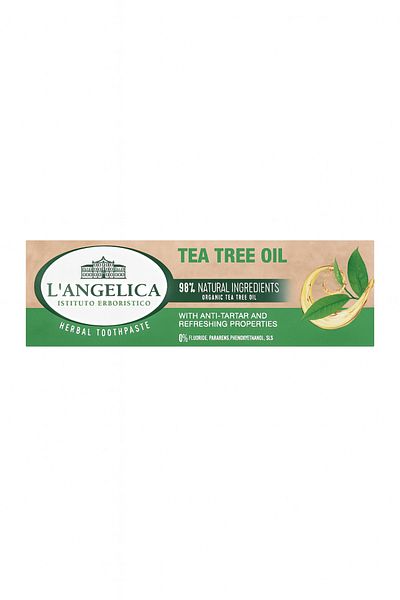 Langelica Pastă de dinți L'Angelica cu Ulei de Arbore de Ceai – 75 ml