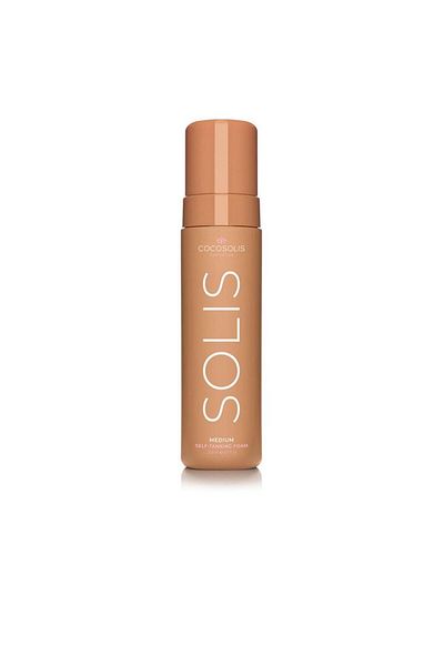 Cocosolis Spuma naturala autobronzanta cu efect de pana la 7 zile, Solis, medium, 200 ml