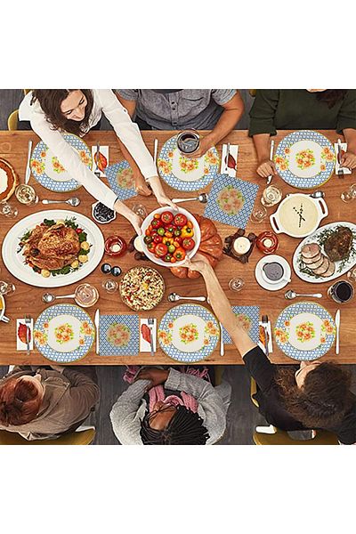 Redo party tableware set, cardboard, multicolor, 96 pieces