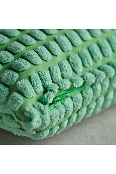 IKEA Cozy Room, Svartpoppel Popcorn Throw Pillow Cover, Light Green, 50X50 cm