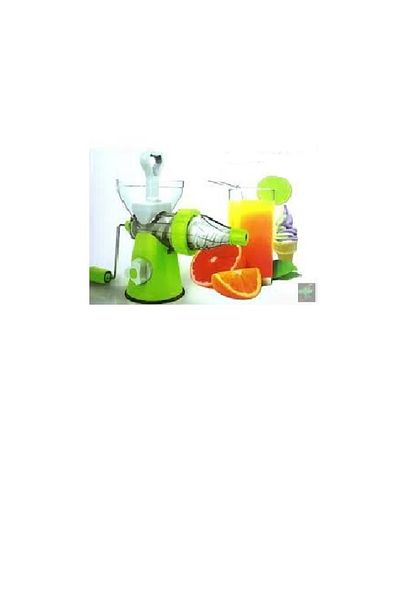 Generic Multifunctional hand juicer, designed to extract juice from fruits and vegetables