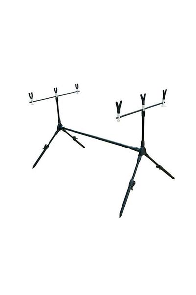 Baracuda Rod Pod pentru 3 lansete RPB2, 3 posturi, 4 picioare, reglabil pe lungime si inaltime, husa de trans