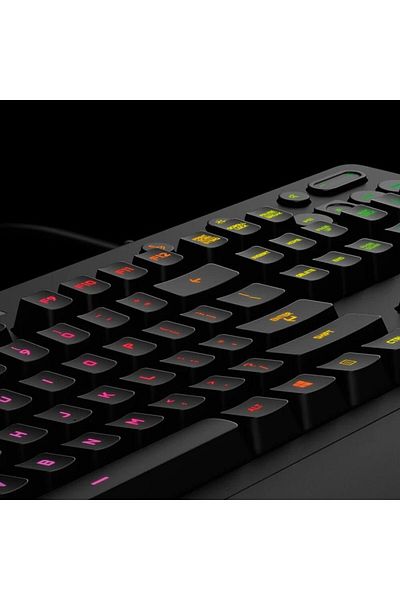 logitech Gaming Keyboard with Dedicated Media Controls, Backlit Keys, Durable Spill-Resistant Design
